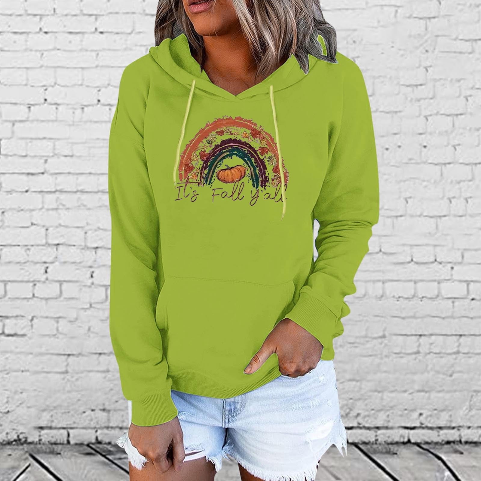 Ouneed Ladies Long Tops No Hood Simple 