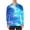Sun Protection Shirt - A12 Sky Blue, variant on Maqroz Sun Protection Shirts for Men Plus Size Ice Silk Breathable Shirt Long Sleeve Crew Neck Top Summer Athletic Casual Sport Tops Fashion Lightweight Water Wave Texture Outfits