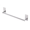 thumbnail image 1 of Barra adhesiva para toallas de 12,6 pulgadas, soporte para toallas de baño, soportes para toallas de mano, sin taladrar en la pared, níquel cepillado, 1 of 5