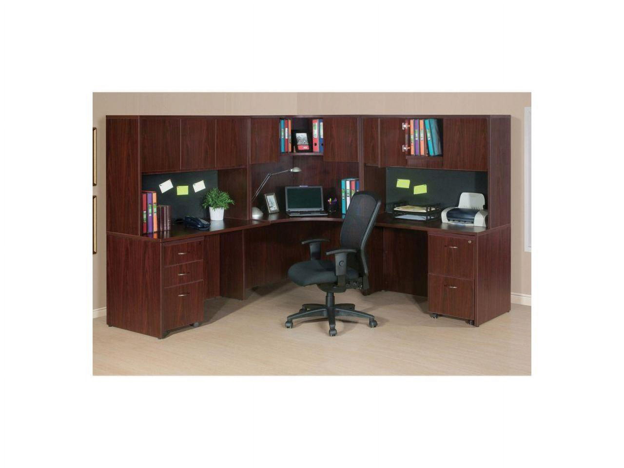 Lorell, Essentials Pedestal - 3-Drawer, 1 Each