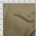 thumbnail image 2 of oneOone Silk Tabby Fabric Greek Key Geometric Printed Fabric 1 Yard 42 Inches Wide, 2 of 4