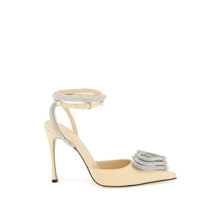 

Mach E Mach Satin Pumps With Crystals Women