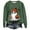 Green, variant on DDAPJ pyju 2025 Halloween Sweatshirt Women Halloween Ghost Graphic Sweatshirts Funny Spooky Season Long Sleeve Pullover Tops Green L