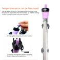 thumbnail image 3 of Submersible Aquarium Heater Stainless Steel Explosion Proof Explosion Proof Heating Bar Auto Thermostatic Electric Heating Rod US Plug 300W, 3 of 6