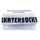 thumbnail image 2 of Calcetines a media pantorrilla SKATERSOCKS de 48 cm con rayas blancas y azules, 2 of 4