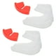 thumbnail image 5 of Juego de 2 protectores bucales de silicona transparente con protector de encías de dos caras para boxeo Sanda YUNYI BRAND  Deportes, 5 of 8
