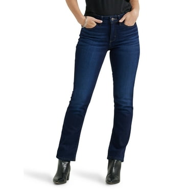 Lee Women's Midrise Straight Leg Jean