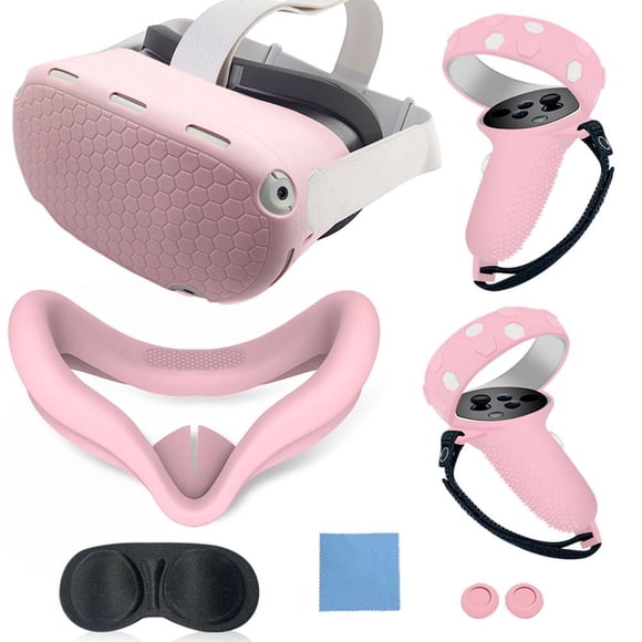 EIGTHTAIL VR Headset Black VR Glasses with Handle High-End Silicone VR Accessories White
