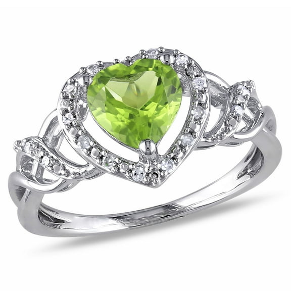 Everly Women's Peridot Sterling Silver Ring