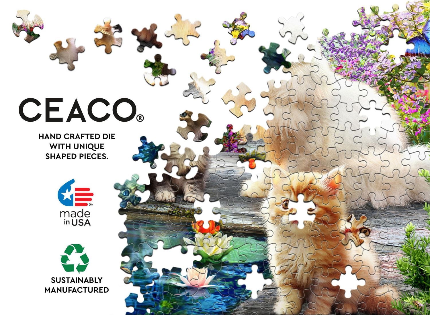 Ceaco A Purrfect Day 500pc Puzzle
