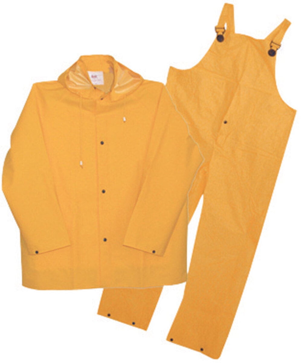 3 Piece Lined PVC Rain Suit 3PR0300YM 