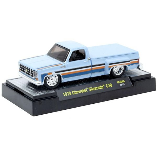 M2マシーン シボレー C30 トラック & 1978 シルバラード 10 M2 Machines 1978 Chevrolet Silverado C30 Custom GULF Hobby