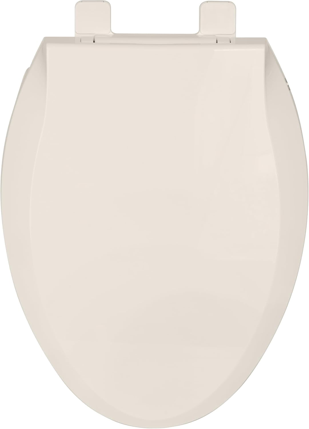 Garvee Sturdy Elongated Toilet Seat with Soft Close Mechanism, Universal Fit for Standard Toilets, Easy Installation & Cleaning, Secure Non-Slip Design (19", Almond)