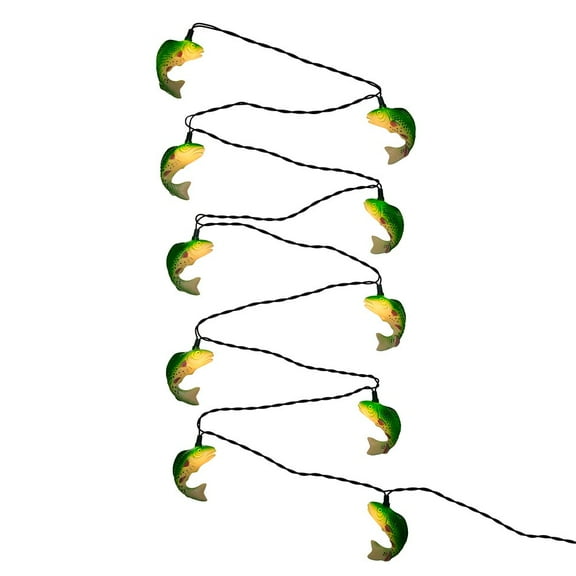 Kurt Adler UL0424 Trout Light Set, 10 Light