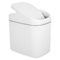 thumbnail image 6 of WRISTBIQUE Small Countertop Trash Can White 1Set 6.5x6.3x4.4in, 6 of 11