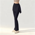 thumbnail image 3 of GTEYOIJN 2 Pcs Leggings with Side Pockets Yoga Pants Tencel Pants Women's Detachable Breathable Leggings with High Waist Stretchy Soft and Comfortable Skin Friendly Fitness Pants for Yoga and Sports, 3 of 3