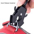 thumbnail image 4 of Heavy Duty Tactical Bungee Dog Leash No Pull Dog Leash Reflective Shock Absorbing Pet Leashes with Car Seatbelt for Large Dogs ShopWise Round, 4 of 11