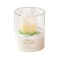thumbnail image 2 of BSJJY Tulip Flower Bouquet Scented Healing Candle Glass Jar, Handmade Long Burning Soy Wax Aroma Decorative Candle for Table Photo Prop Gift (Yellow), 2 of 6