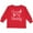 Red, variant on I Love My Daddy Fathers Day Boys or Girls Long Sleeve Toddler T-Shirt
