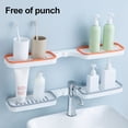 thumbnail image 3 of Bathroom Corner Wall-mounted Punch-Free Rack Storage Rack Corner Shower Drain Rack Holder Corner Shower Shelf Shelves Bathroom Accessories, 3 of 9