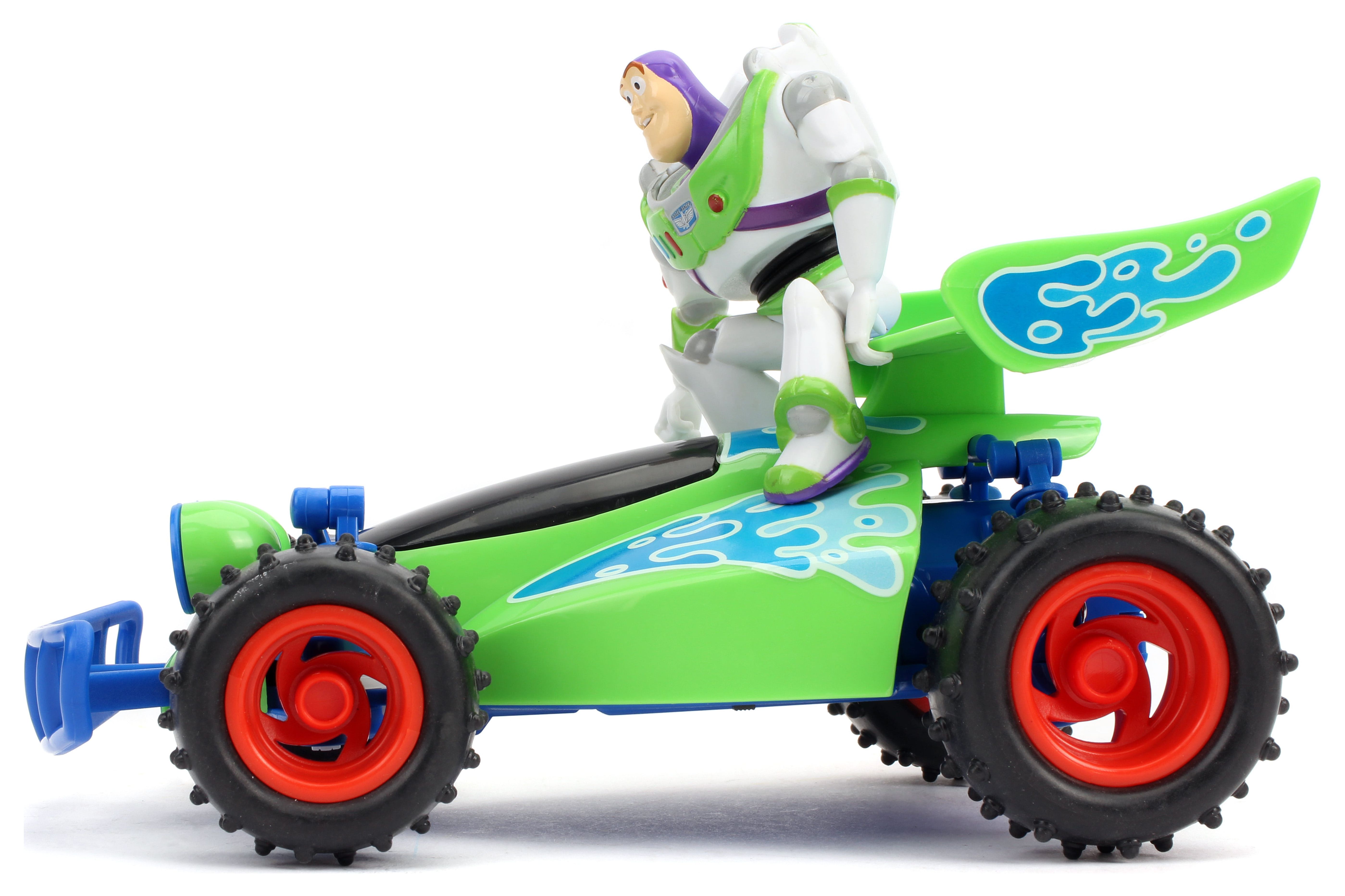 Disney Pixar Toy Story (1:24) Turbo Buggy Battery-Powered RC Car, Buzz Lightyear - image 2 of 2