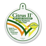 Citrus II Fresh Lemon Scent Solid Air Freshener, 8 oz