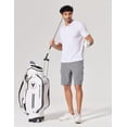 thumbnail image 4 of COOFANDY Men' Cargo Shorts 9" Inseam Lightweight Hiking Casual Shorts for Golf Work Fishing with 5 Pockets, 4 of 6