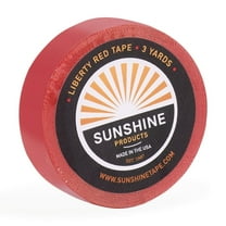 Sunshine Tape | Liberty Red Liner Wig Adhesive Tape Roll | 1/2" x 3 YDS | Hair System Tape, Toupee
