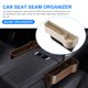 thumbnail image 5 of Car Seat Gap Holder Fibra de carbono Estuche multifuncional Accesorios impermeables para automóviles, 5 of 6