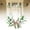White, variant on Spring Tulip Wreath for Front Door, Easter Decoration with Pink Red White Artificial Flowers And Burlap Bow