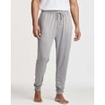 thumbnail image 2 of Real Essentials 3 Pack: Men's Soft Lounge Sleep Joggers - Pajama Pants Drawstring & Pockets (Available in Big & Tall), 2 of 7