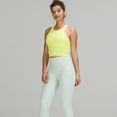thumbnail image 3 of Chaleco deportivo corto para mujer, tacto nude y acolchado en el pecho, top de yoga transpirable, 3 of 6