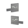 thumbnail image 3 of Schlage Fc21-Nbk-Col Custom Northbrook Passage & Privacy Door Lever Set - Nickel, 3 of 7