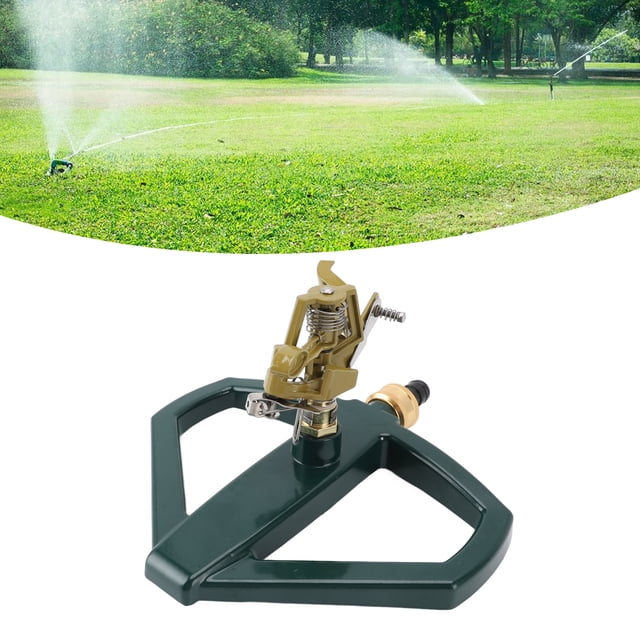 Aspersor De Jardín Aspersor Automático De Agua Para Césped Sistema De Aspersor De Agua Con Rotación De 360 grados Para Regar Plantas De Césped, Flores Y Verduras