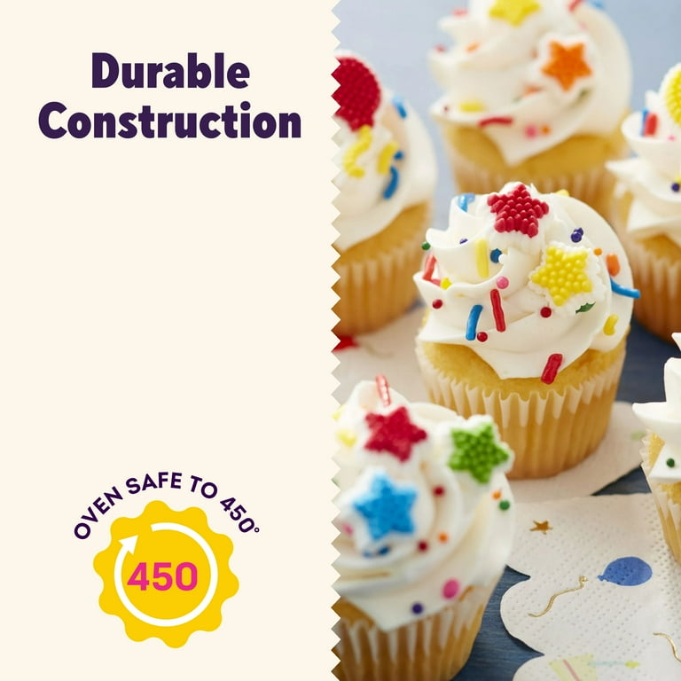 Decorative Mini Cupcake Tin Wilton Everyday Non-Stick 24-Cup Mini