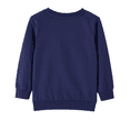 thumbnail image 3 of HILEELANG Kids Christmas Sweatshirt, Cotton Pullover Top with Santa Claus Appliqué, Unisex Holiday Long Sleeve Shirt for Toddler Boys Girls 7Years (Navy Blue), 3 of 7