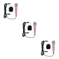 thumbnail image 2 of Bearachild Mini micrófono de audio portátil X3 Modelos de metal sin soporte y auriculares Type7 NO7, 2 of 6