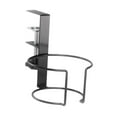 thumbnail image 2 of Portavasos de escritorio con abrazadera para mesa, fácil de instalar, para dormitorio, juegos, escritorio, ahorra espacio, sin taladros, organizador Negro, 2 of 8