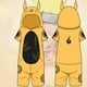 thumbnail image 1 of Pijamas de una pieza de Naruto Akatsuki para hombre y mujer, monos de Anime, disfraces de Cosplay, ropa de dormir de manga corta para el hogar Fivean Figuras de anime, 1 of 2