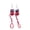 Type O, variant on O Simulation Plasma Blood Bag Dangle Drop Earrings Blood Type Necklace for Women