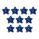 thumbnail image 4 of 10 colgantes de estrella de Navidad con pentagrama reutilizable para decoración colgante azul, 4 of 9