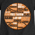 thumbnail image 3 of Instant Message - Basketballl Phrases Fitted Short Sleeve Graphic T-Shirt, 3 of 6
