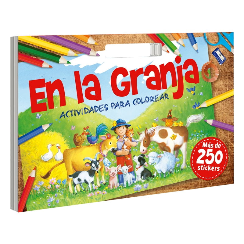 En La Granja Lexus Editores Actividades Para Colorear + Stickers ...