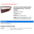 thumbnail image 2 of Left Driver Side Tail Light Assembly - Compatible with 2018 - 2022 Ford EcoSport 2019 2020 2021, 2 of 2