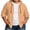 Coffee-A, variant on Women's Plus Size Cotton Linen Hoodies Button Down Solid Long Sleeve Gauze Shirts Lightweight Swimsuit Beach Coverups White
