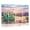 Color 3, variant on 8 Pack Art Acoustic Panels Sound Absorbing Whimsical Stained Glass Western Landscape Dawn Cactus Decorative Soundproof Wall Panels Self Adhesive for Nursery Game Room Bedroom 48"x32"