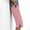 Pink, variant on PWPSG Women's Side Split Button Capri Pants, Multi Colors Loose Breathable with Pockets for Summer Daily Commute Wear Green L