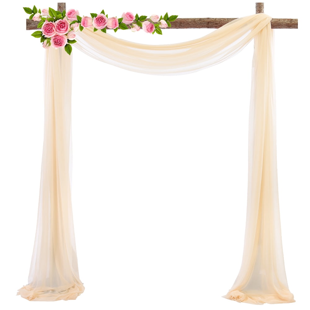 Cheap 3 Panels Reusable Wedding Arch Draping Fabric 2FT x 18FT (70 x 550CM)  Photography Props For Wedding
