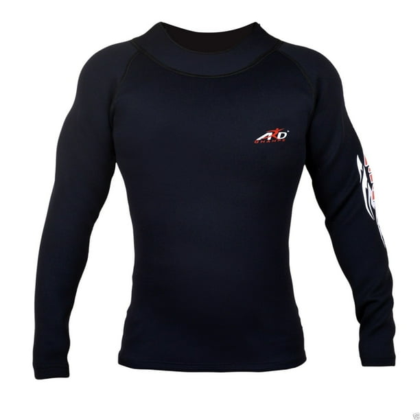 ARD Heavy Duty Neoprene Sweat Shirt Rash Guard Sauna suit Weight Loss Top Men Size XXL Walmart
