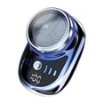 thumbnail image 3 of Mini Afeitadora Eléctrica para Hombre Recortadora Inalámbrica Sin Dolor Bolsillo (gradiente) Azul, 3 of 5